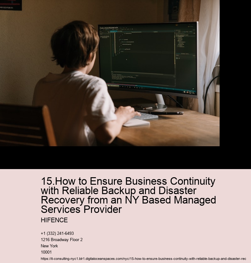 Importance of reliable backup and disaster recovery for business continuity