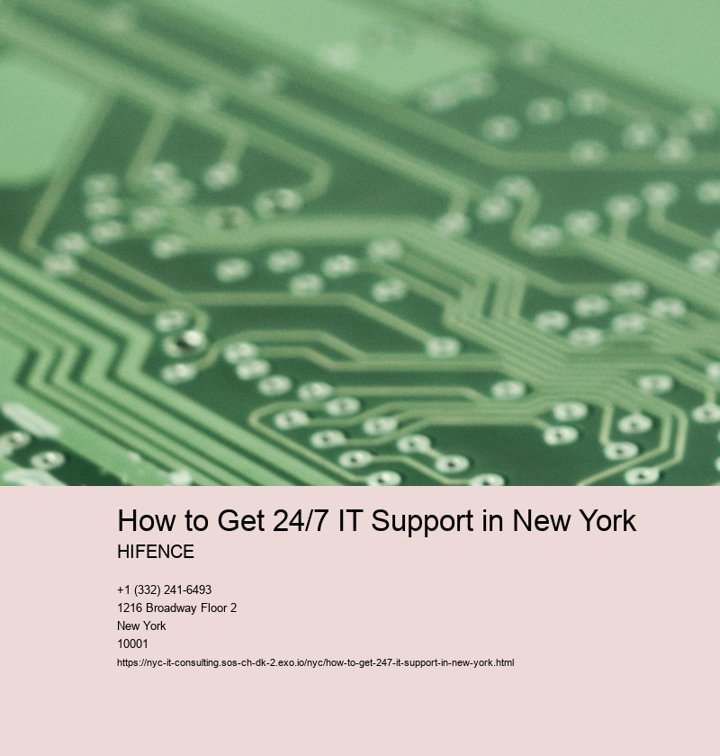 Overview of IT support services available in New York