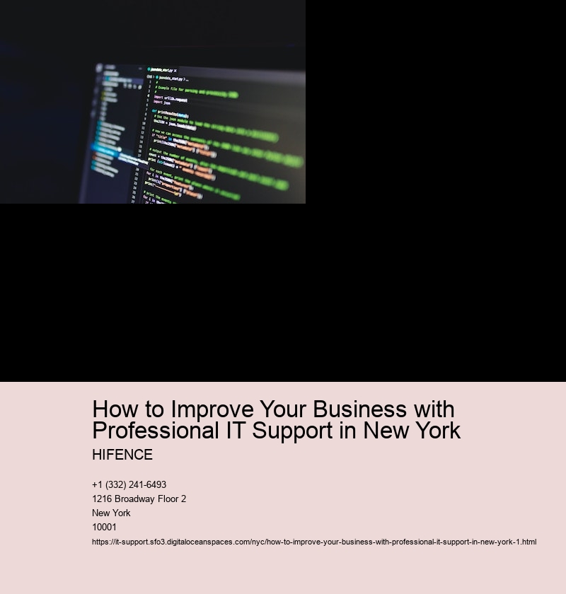 Assess current IT infrastructure and identify weaknesses