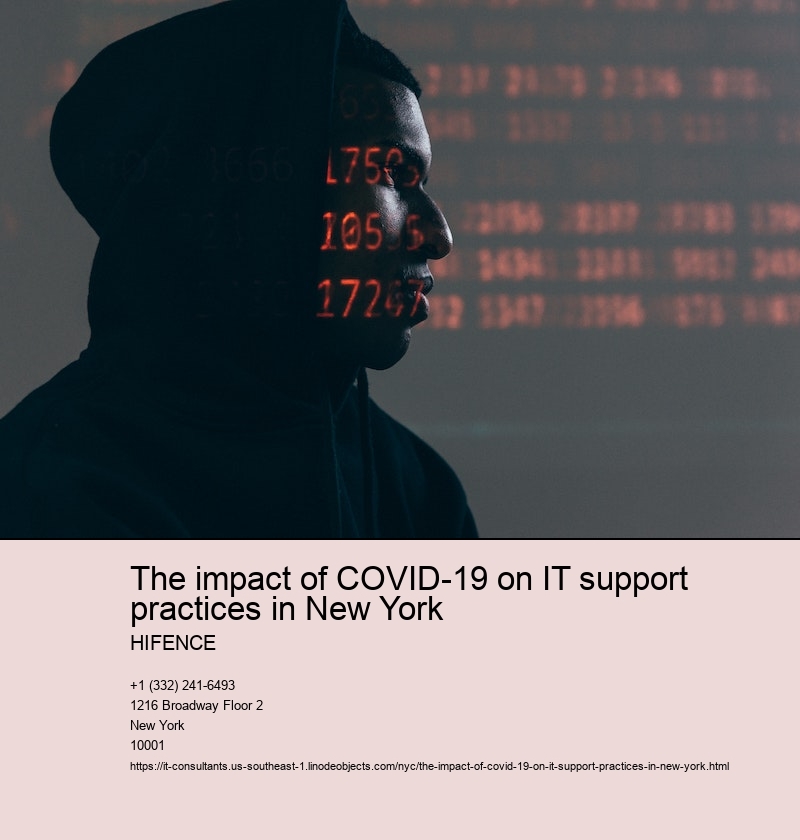 Changes in IT support services due to COVID-19