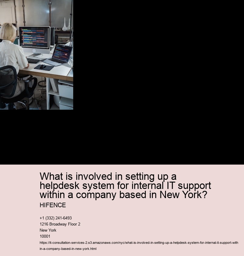 Determine the specific needs and requirements of the internal IT support team.