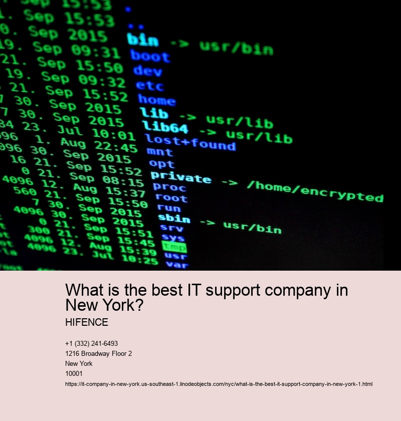 Importance of IT support in New York