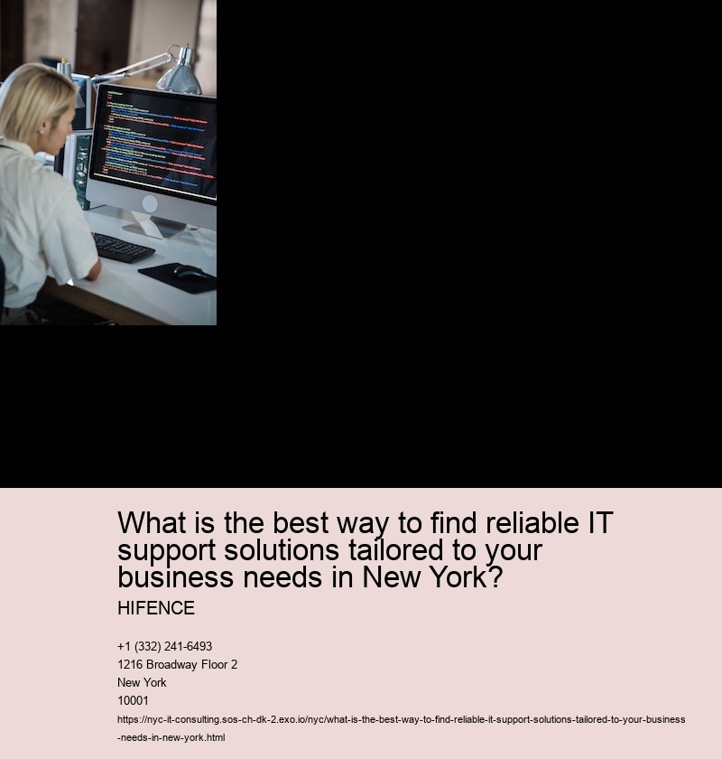 Assess your business IT needs and requirements