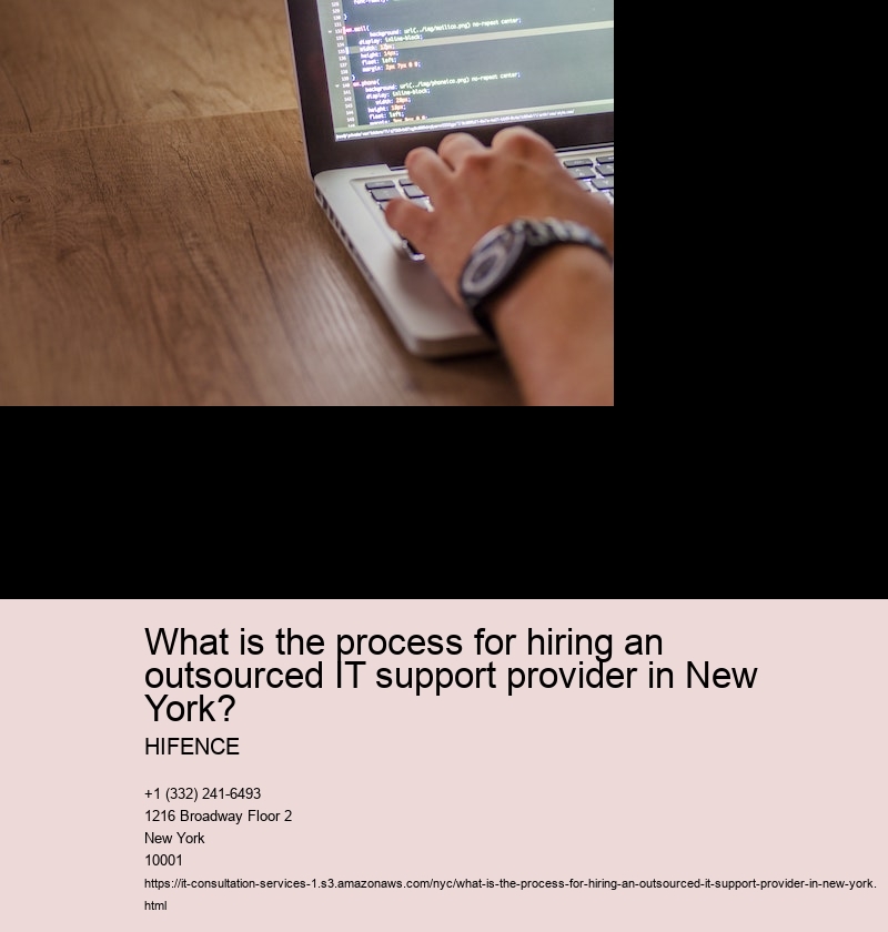 Determine the specific IT services needed